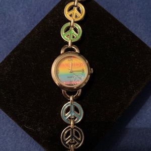 Vintage Peace sign watch